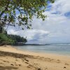 Sao Tome, Praia Cabana beach, left