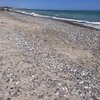 Spain, Valencia, Almenara beach, sand & pebble