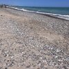 Испания, Валенсия, Пляж Альменара, песок и галька