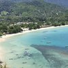 Thailand, Phangan, Anantara beach, aerial view