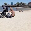 Уругвай, Пляж Плайя-Рамирез, песок