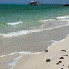 Багамы, Андрос, Пляж Смол-Хоуп-Бэй, кромка воды
