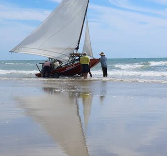 Brazil, Canto Verde beach
