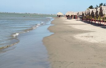 Colombia, Barranquilla, Cano Dulce beach