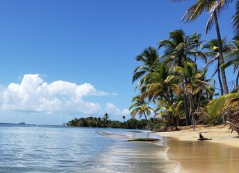 Panama, Playa Damas beach