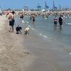 Испания, Валенсия, Пляж Пинедо, кромка воды