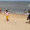 Vietnam, Vung Tau, Oceanward beach