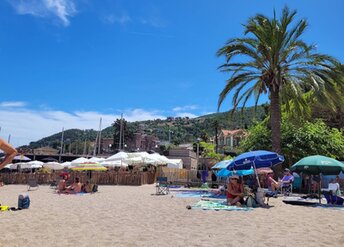 French Riviera, Plage du Suveret beach
