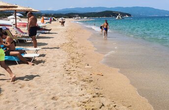 Greece, Kakoudia beach