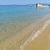 Greece, Kakoudia beach, clear water