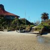 Uruguay, Playa San Luis beach, building