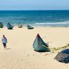 Vietnam, Chu Lai, Binh Nam beach, boats