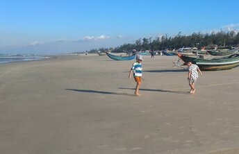 Vietnam, Chu Lai, Ha Thanh beach