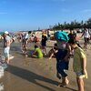 Vietnam, Chu Lai, Ha Thanh beach, view from water