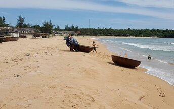 Vietnam, Chu Lai, Rang beach