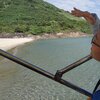 Vietnam, Da Nang, Banana Beach, view from boat