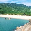 Vietnam, Da Nang, Banana Beach, view from water