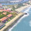 Vietnam, Da Nang, Cua Dai beach, aerial view