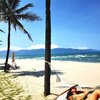 Vietnam, Da Nang, Khue My beach, girl
