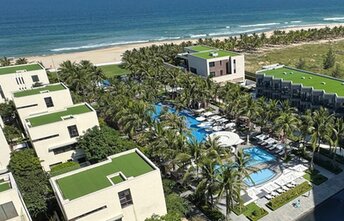 Vietnam, Da Nang, Shilla Monogram beach