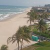 Vietnam, Da Nang, Son Thuy beach, aerial view