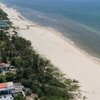 Vietnam, Hue, Tan My beach, aerial view, left