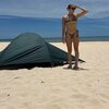 Vietnam, Hue, Tan My beach, sand