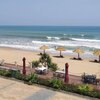 China, Shanwei, Xunliao beach, tiki huts