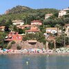 Франция, Лазурное побережье, Пляж Ла-Фигерет, вид с моря