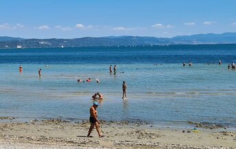 Italy, Friuli-Venezia Giulia, Marina Julia beach