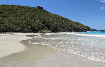 USVI, St. Thomas, Sandy Bay beach