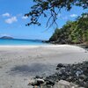 USVI, St. Thomas, Sandy Bay beach, right