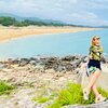 Vietnam, Hoai Tan, Hoc Mo beach, view from atop
