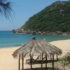 Vietnam, Hoai Tan, Sa Huynh Tan Loc beach, tiki huts