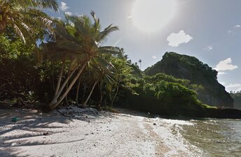 American Samoa, Tutuila, Fogamaa 2 beach