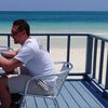 Bahamas, Grand Bahama, Bishop's beach, cafe