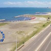 Colombia, Cartagena, Playa Marbella beach, road
