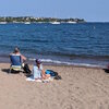 France, French Riviera, Agay beach, mooring