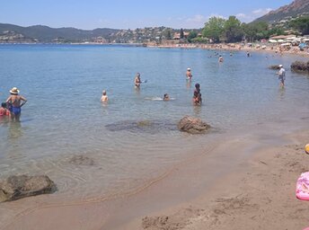 Франция, Лазурное побережье, Пляж Пляж-дю-ля-Бумет