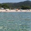 Greece, Develiki beach, view from water