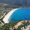 Greece, Ladhario beach, aerial view