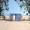 Oman, Al Ashkhara beach, gate