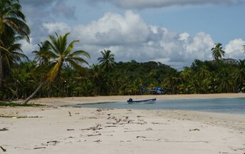 Panama, Cocuye Abajo beach