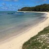 Rodrigues, Gravier beach, grass