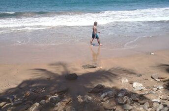Venezuela, Playa Rio Caribe beach