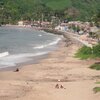 Venezuela, Playa Rio Caribe beach, aerial view