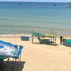 Vietnam, Tuy Hoa, Phu Thuong beach, huts