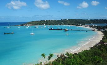 Anguilla, Road Bay - Sandy Ground beach