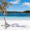 Australia, Fraser, Lake McKenzie, beach