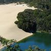 Australia, Fraser, Lake Wabby, beach